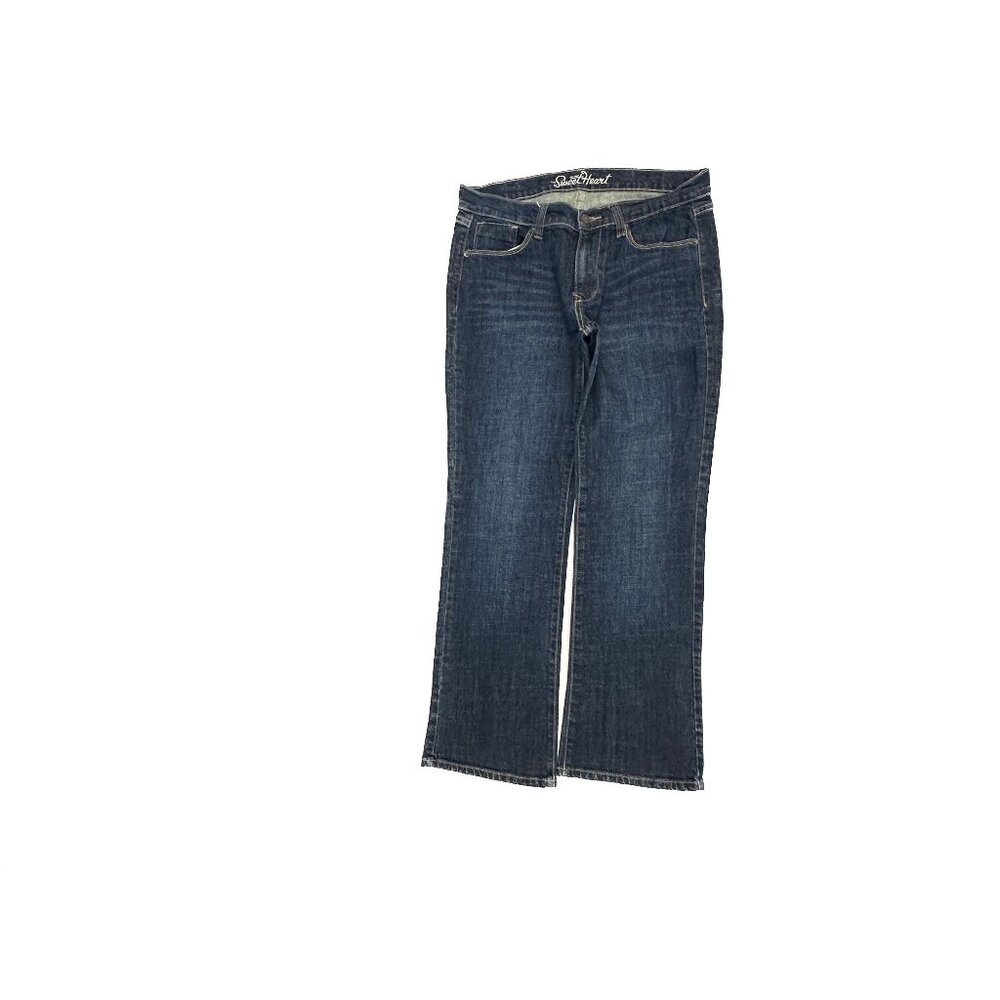 Old Navy Sweetheart Bootcut‎ Jeans Womens 8P Dark Wash Blue Denim Classic
